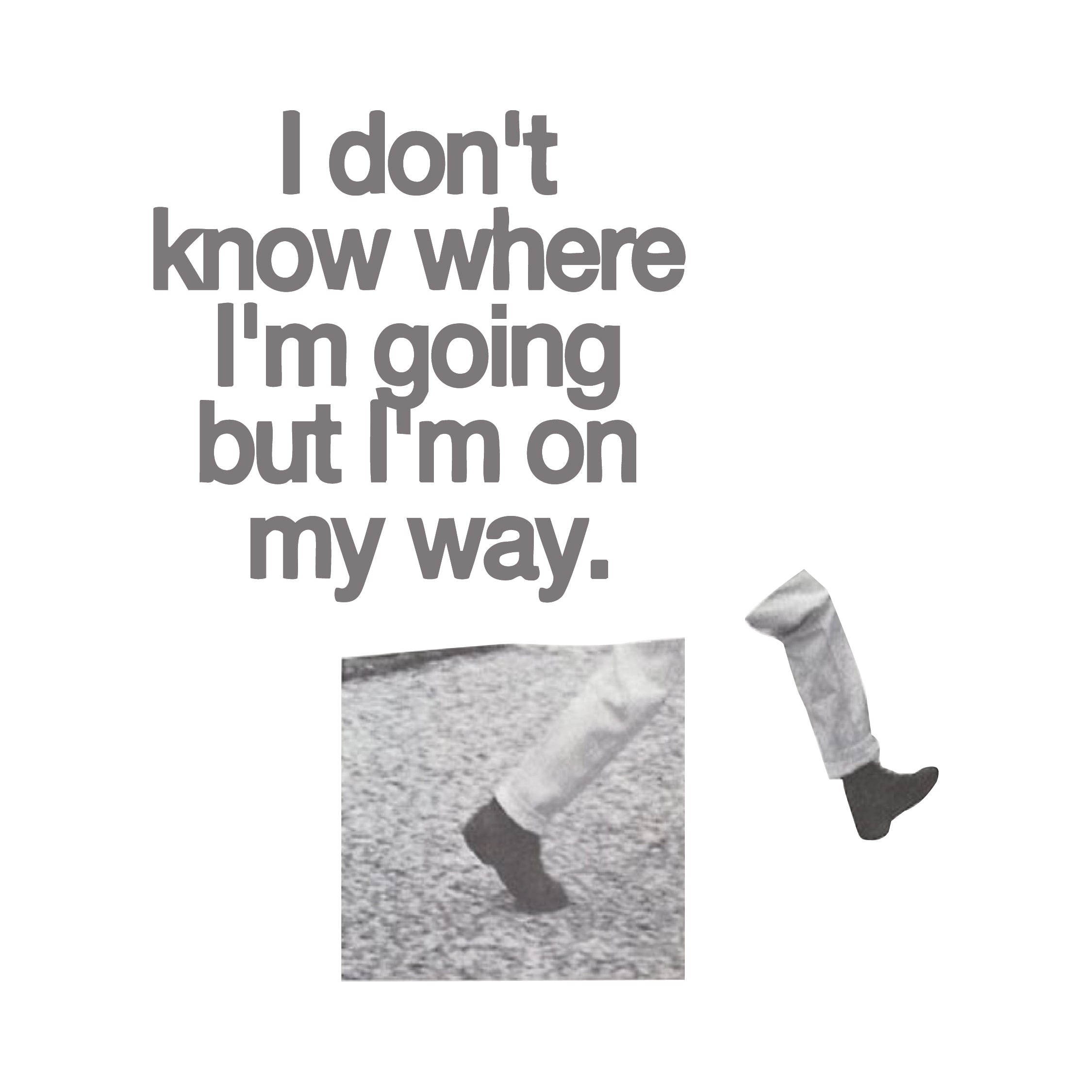 On my way